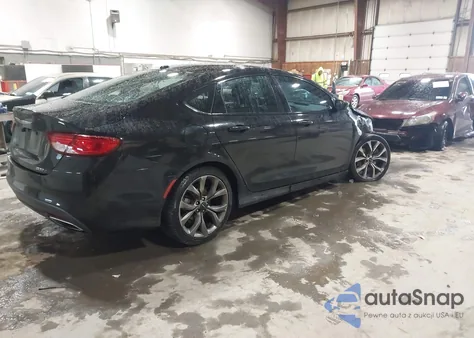 2016 Chrysler 200 S z USA, uszkodzony, nr VIN 1C3CCCBB0GN151376